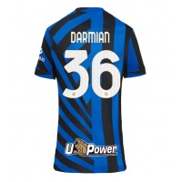 Dres Inter Milan Matteo Darmian #36 Domáci pre Ženy 2024-25 Krátky Rukáv